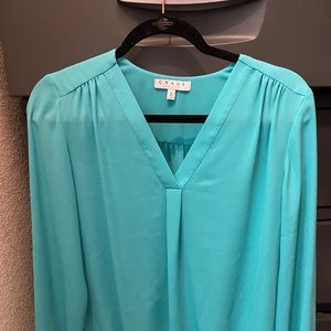 Turquoise blouse